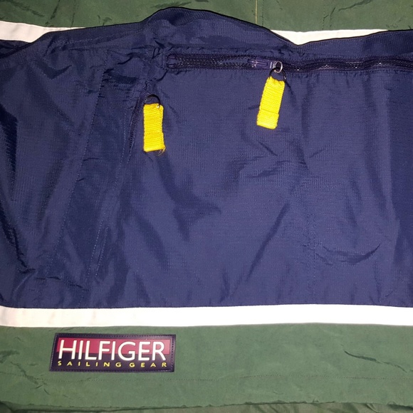 RARE Vintage Tommy Hilfiger Windbreaker Pull Over - Picture 8 of 8